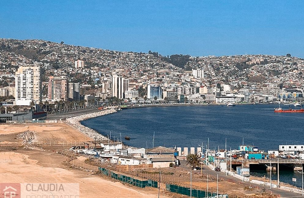 Centrico con maravillosa Vista al Mar 1D - Valparaiso 3