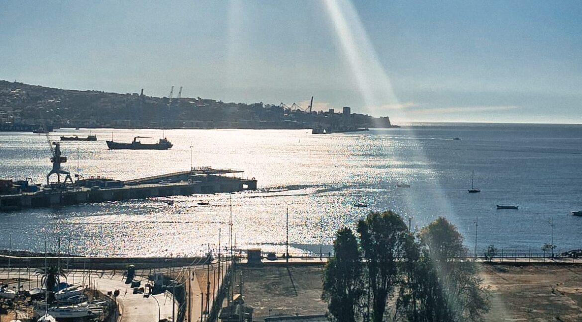 Centrico con maravillosa Vista al Mar 1D - Valparaiso 5